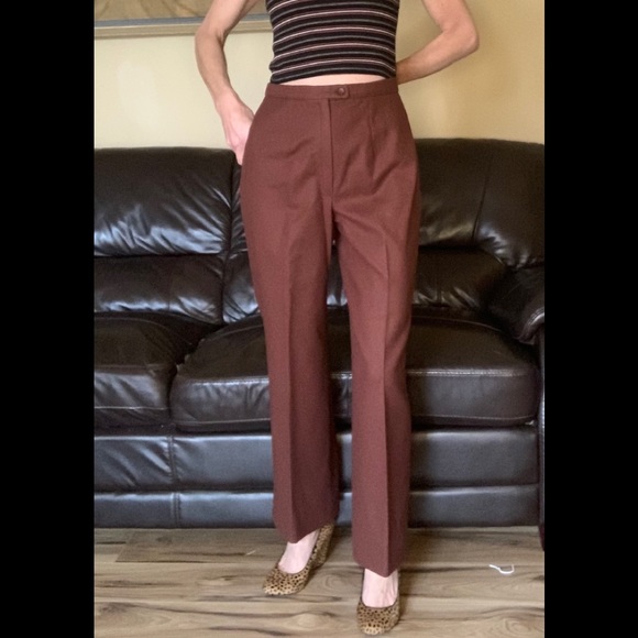 Pendleton Pants - vintage Pendleton wool high waisted pants